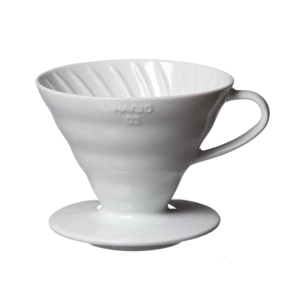 Hario V60 Ceramic Coffee Dripper 02-White